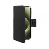 Celly iPhone 17 Etui Wally Wallet Case Svart