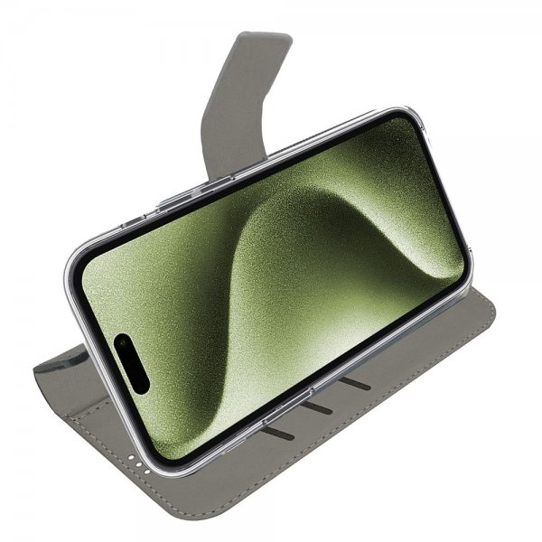 Celly iPhone 17 Etui Wally Wallet Case Svart