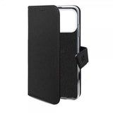 Celly iPhone 17 Pro Max Etui Wally Wallet Case Svart