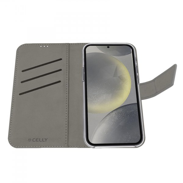 Celly Samsung Galaxy S26 Etui Wally Wallet Case Svart