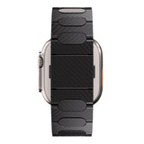 Just Mobile Apple Watch 44/45/46mm/Apple Watch Ultra Armbånd Karbonfiber