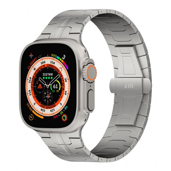 Just Mobile Apple Watch Ultra Armbånd Titanium