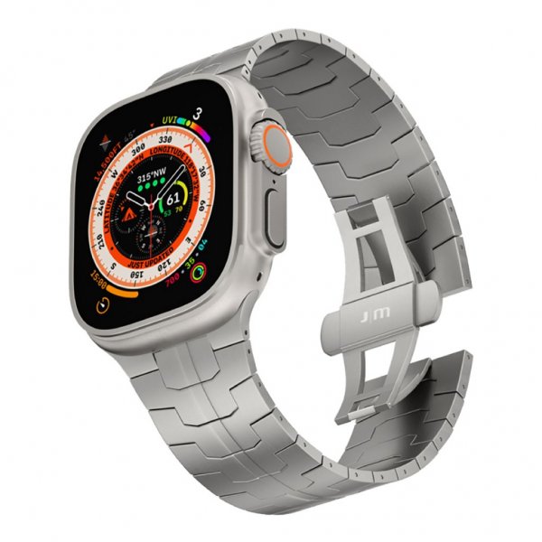 Just Mobile Apple Watch Ultra Armbånd Titanium