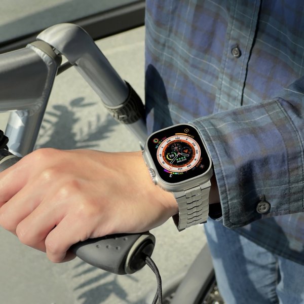 Just Mobile Apple Watch Ultra Armbånd Titanium
