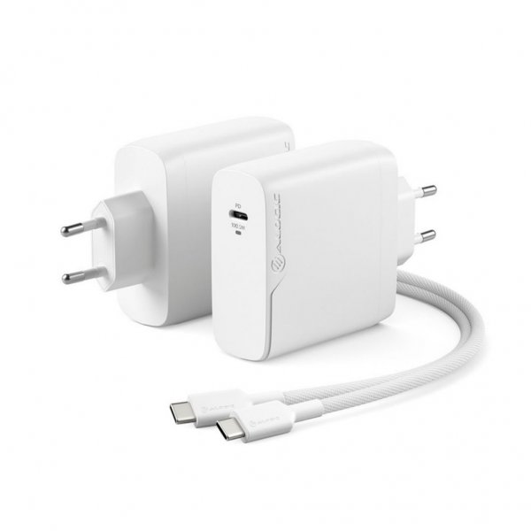 ALOGIC Rapid Power 100W GaN lader inkl. 2m USB-C ladekabel