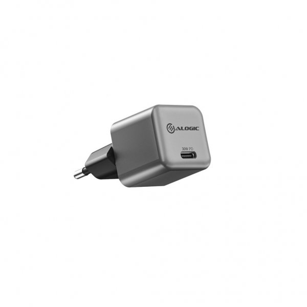 ALOGIC Lader 30W Rapid Power USB-C MINI GaN Charger Space Grey