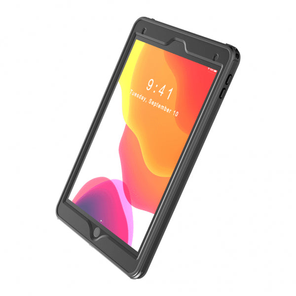 Pipetto iPad 10.2 (gen 7/8/9) Deksel Rugged Splashproof Case Svart