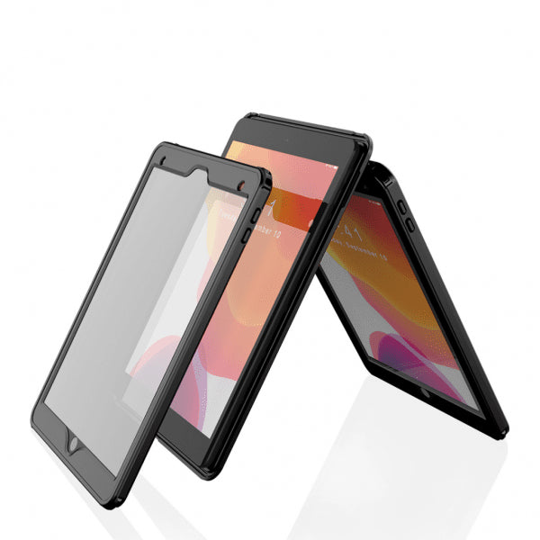 Pipetto iPad 10.2 (gen 7/8/9) Deksel Rugged Splashproof Case Svart