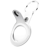 KeyBudz AirTag Hållare Läder Hvit