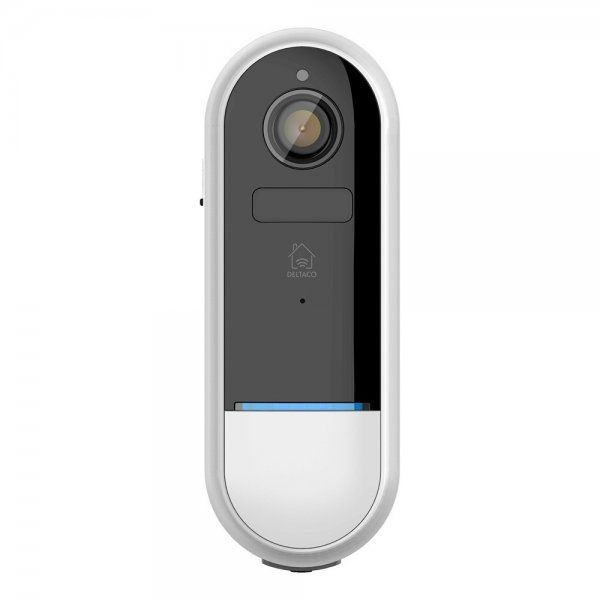 Deltaco Smart Home WiFi dørklokke med kamera IP65