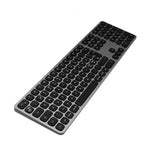 Satechi Trådløst Tastatur för upp till 3 enheter Nordisk Layout Space Gray