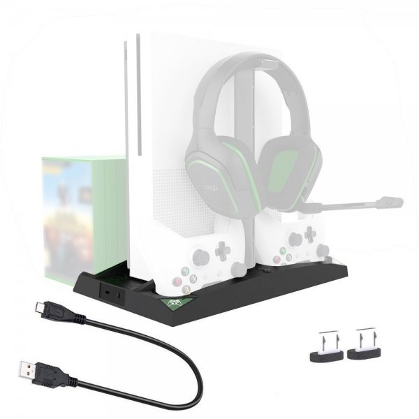 Ipega Xbox One 6 i 1 multifunksjonell dokkingstasjon med vifte