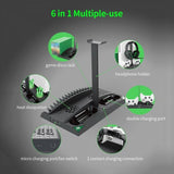 Ipega Xbox One 6 i 1 multifunksjonell dokkingstasjon med vifte