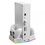 Ipega Xbox Series S Dokkingstasjon med vifte og headset-holder