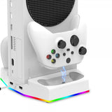 Ipega Xbox Series S Dokkingstasjon med vifte og headset-holder