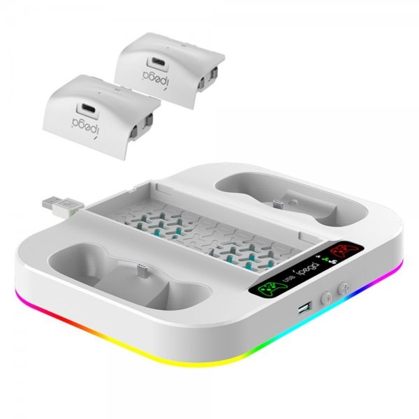 Ipega Xbox Series S Dockingstasjon med RGB vifte