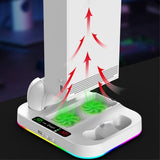 Ipega Xbox Series S Dockingstasjon med RGB vifte