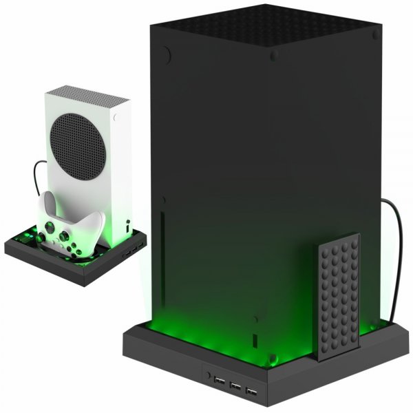 Xbox Series S/X stativ med LED DSX 810 RGB