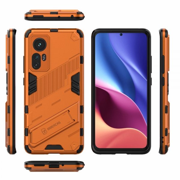 Xiaomi 12/12X Deksel med Stativ Oransje