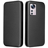 Xiaomi 12 Pro Etui Karbonfibertekstur Svart