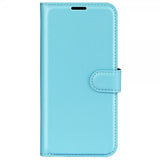 Xiaomi 12 Pro Etui Litchi Blå
