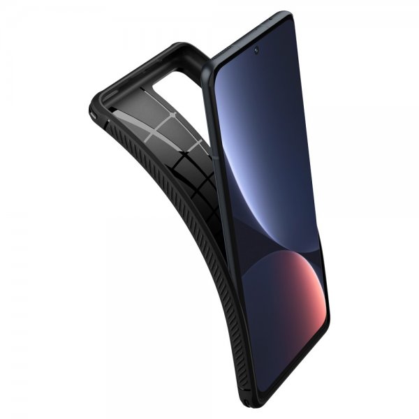 Spigen Xiaomi 12 Pro Deksel Rugged Armor Matte Black
