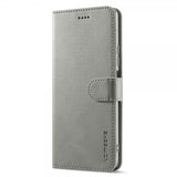Lc.Imeeke Xiaomi 12T/12T Pro Etui med Kortlomme stativfunksjon Grå