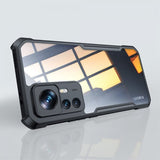 Xiaomi 12T/12T Pro Deksel Farget Kant Transparent