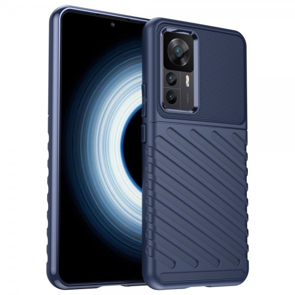 Xiaomi 12T/12T Pro Deksel Thunder Series Blå