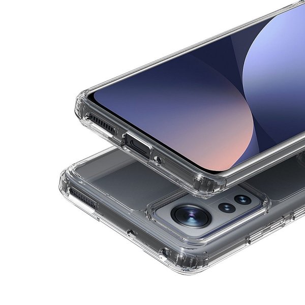 Xiaomi 12T/12T Pro Deksel Støtsikker Transparent