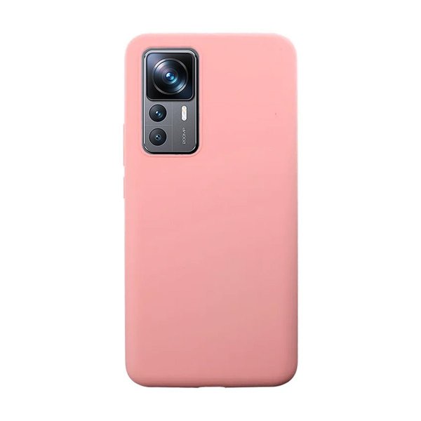 Xiaomi 12T/12T Pro Deksel Silikon Rosa
