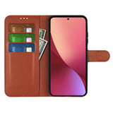 Xiaomi 12T/12T Pro Etui med Stativ Brun