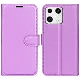 Xiaomi 13 Etui Litchi Lilla