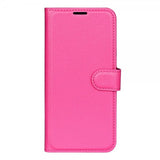 Xiaomi 13 Etui Litchi Magenta