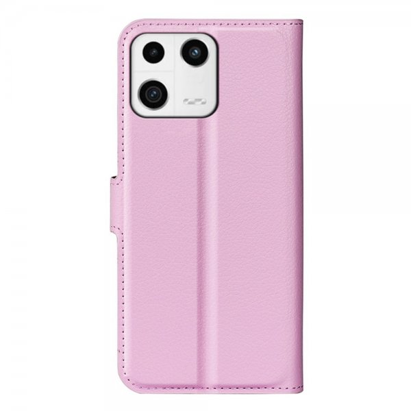 Xiaomi 13 Etui Litchi Rosa