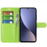 Xiaomi 13 Pro Etui Litchi Grønn