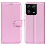 Xiaomi 13 Pro Etui Litchi Rosa
