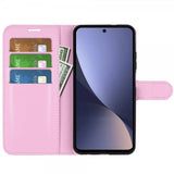 Xiaomi 13 Pro Etui Litchi Rosa