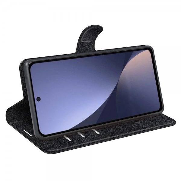 Xiaomi 13 Pro Etui Litchi Svart