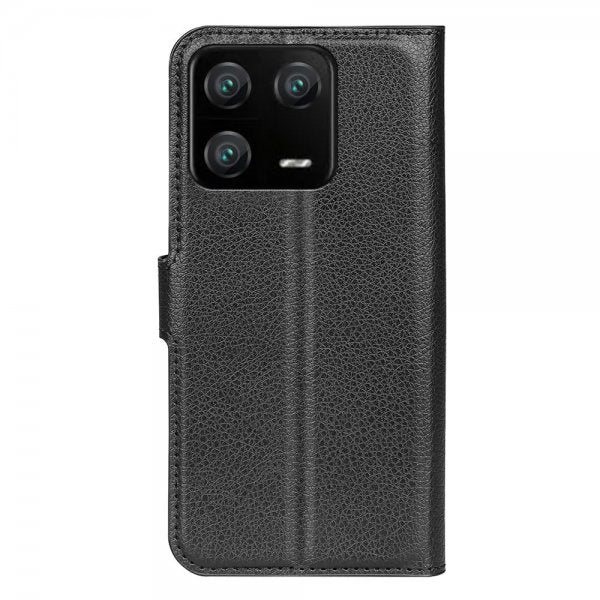Xiaomi 13 Pro Etui Litchi Svart