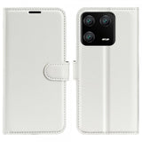Xiaomi 13 Pro Etui Litchi Hvit