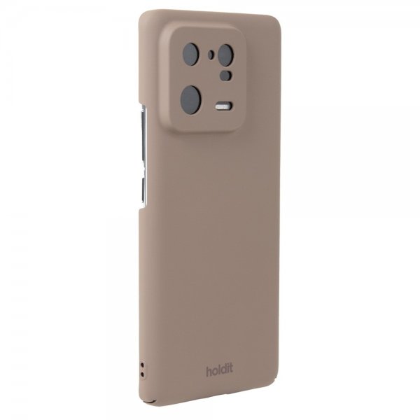 holdit Xiaomi 13 Pro Deksel Slim Case Mocha Brown