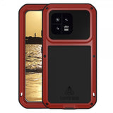 Love Mei Xiaomi 13 Deksel Powerful Case Rød