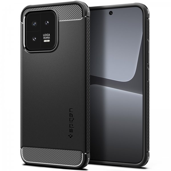 Spigen Xiaomi 13 Deksel Rugged Armor Matte Black