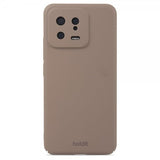 holdit Xiaomi 13 Deksel Slim Case Mocha Brown
