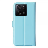 Xiaomi 13T/13T Pro Etui Litchi Blå