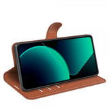 Xiaomi 13T/13T Pro Etui Litchi Brun