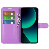 Xiaomi 13T/13T Pro Etui Litchi Lilla