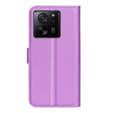 Xiaomi 13T/13T Pro Etui Litchi Lilla