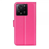 Xiaomi 13T/13T Pro Etui Litchi Magenta